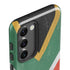 South Africa Flag Distressed Galaxy S23 Pro Case